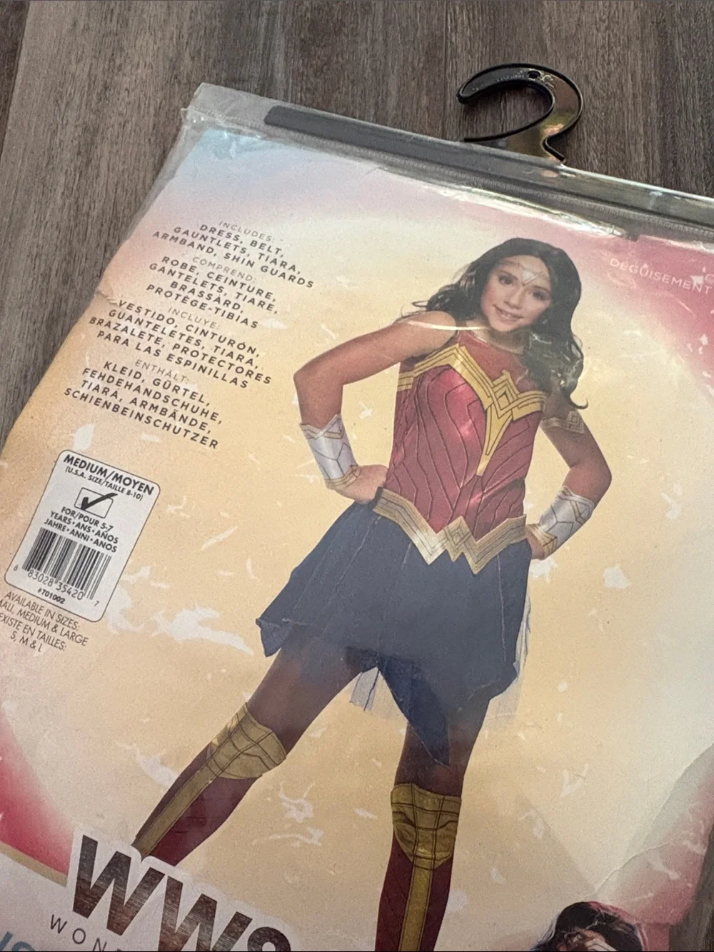 Rubies Costume WW84 Wonder Woman girl size 5-7